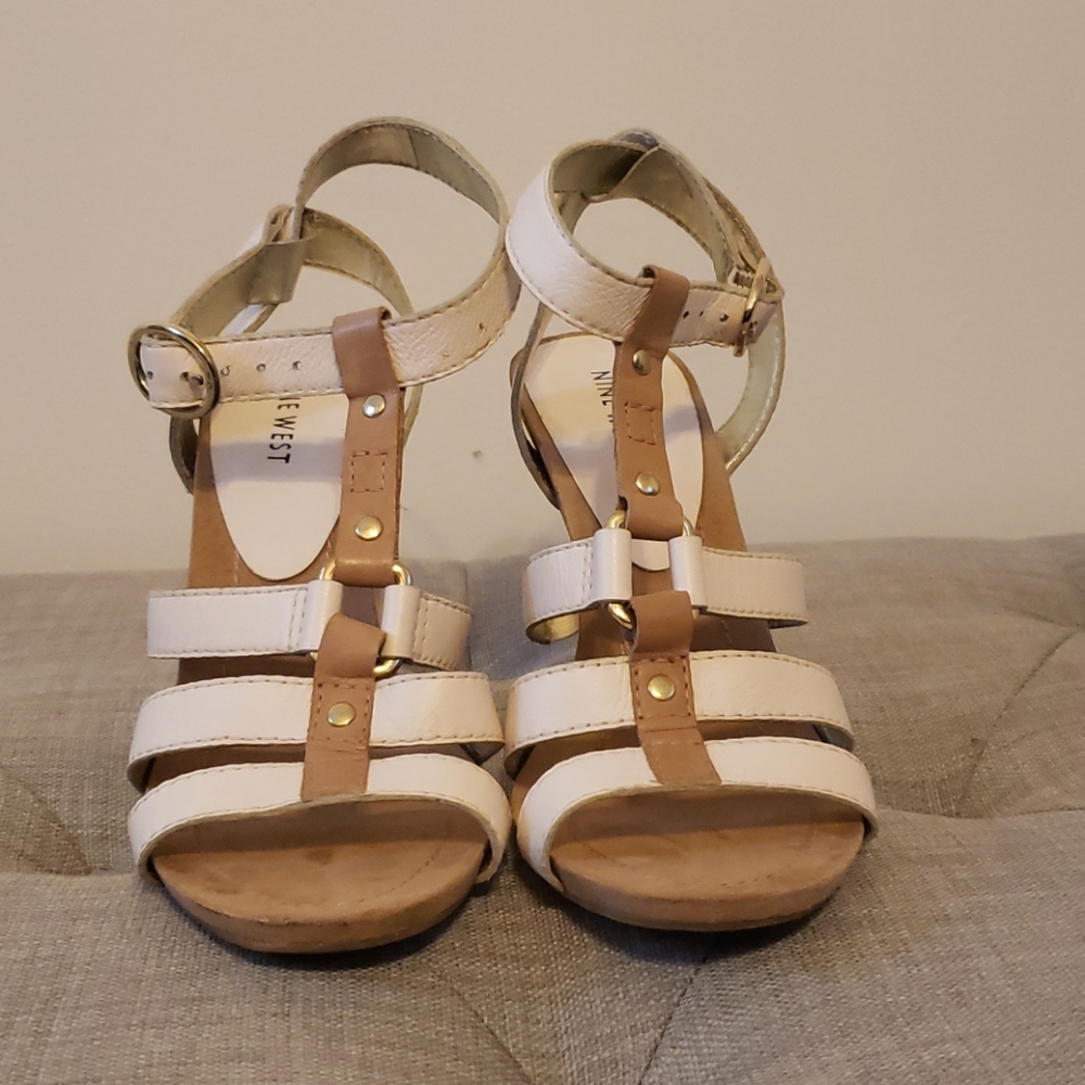 Nine west strappy heel